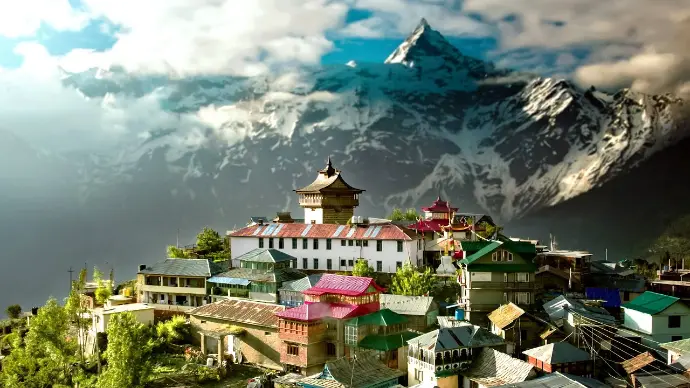"Snow-capped Kinnaur Mountains – Mountain Junkey"